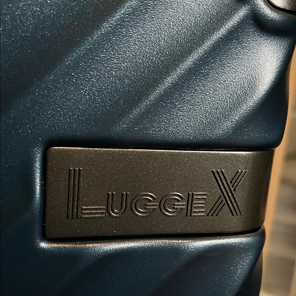 Blue Carry-On Suitcase